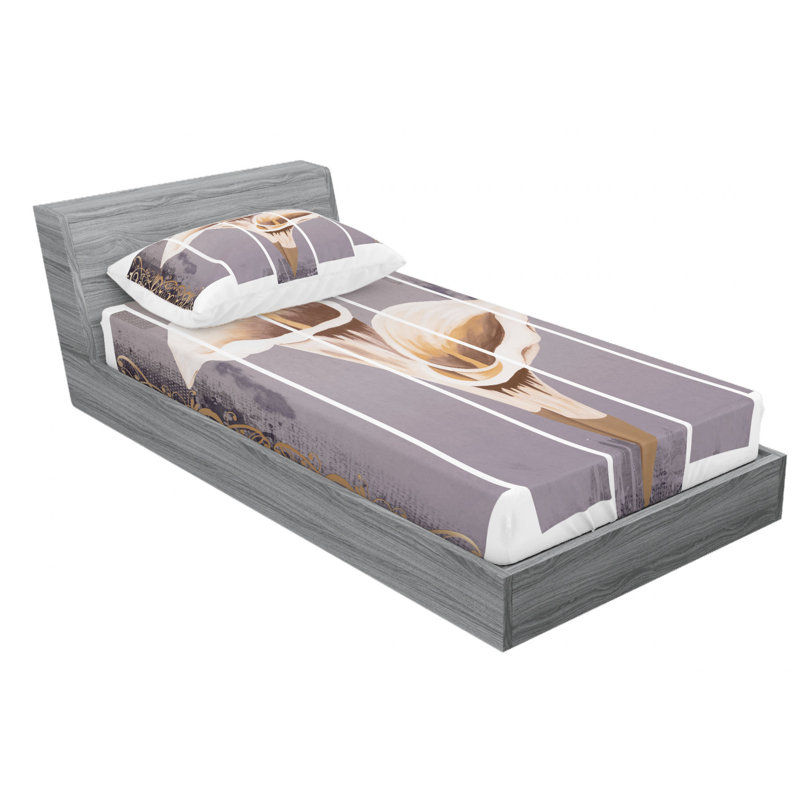 Microfiber Sheet Set, Twin XL Sheet Set with Fitted Sheet