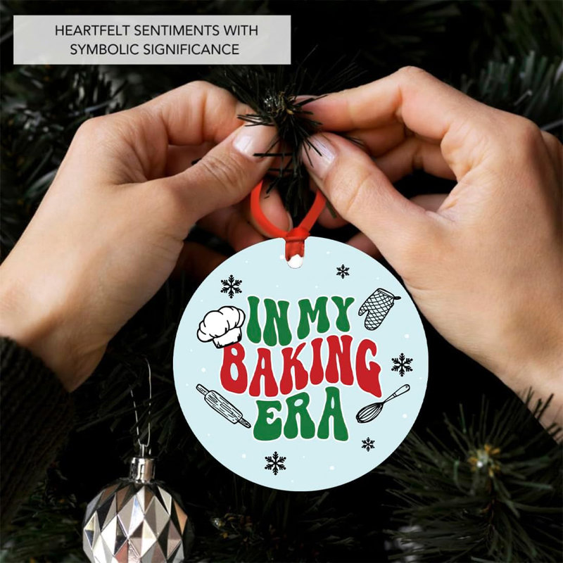 Ornement de cuisson en forme d'arbre de Noël, décoration amusante pour boulanger, maman ou grand-mère