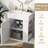 Mahyar 21.6" Modern Floating Bathroom Vanity with Ceramic Sink-111096681