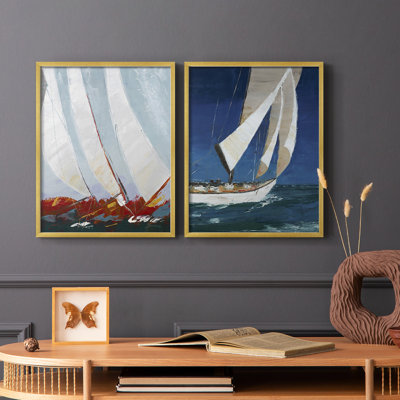 Gallery Racing the Wind Framed Print-Premium Framed Print -Ready to Hang - No Nails Required - No Nails Required