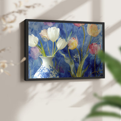 Floral Series-CXIII -Framed Print - Restickable