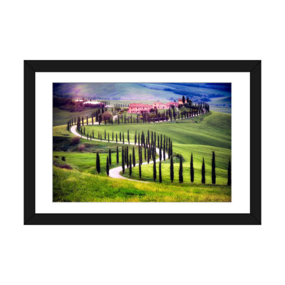 «Somewhere in Tuscany, Tuscany, italy», reproduction de photo sur toile