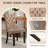 Modern Velvet Tufted Solid Wood Kitchen Chairs Upholstered Dining Chairs Set of 8-1929409417-1929409420