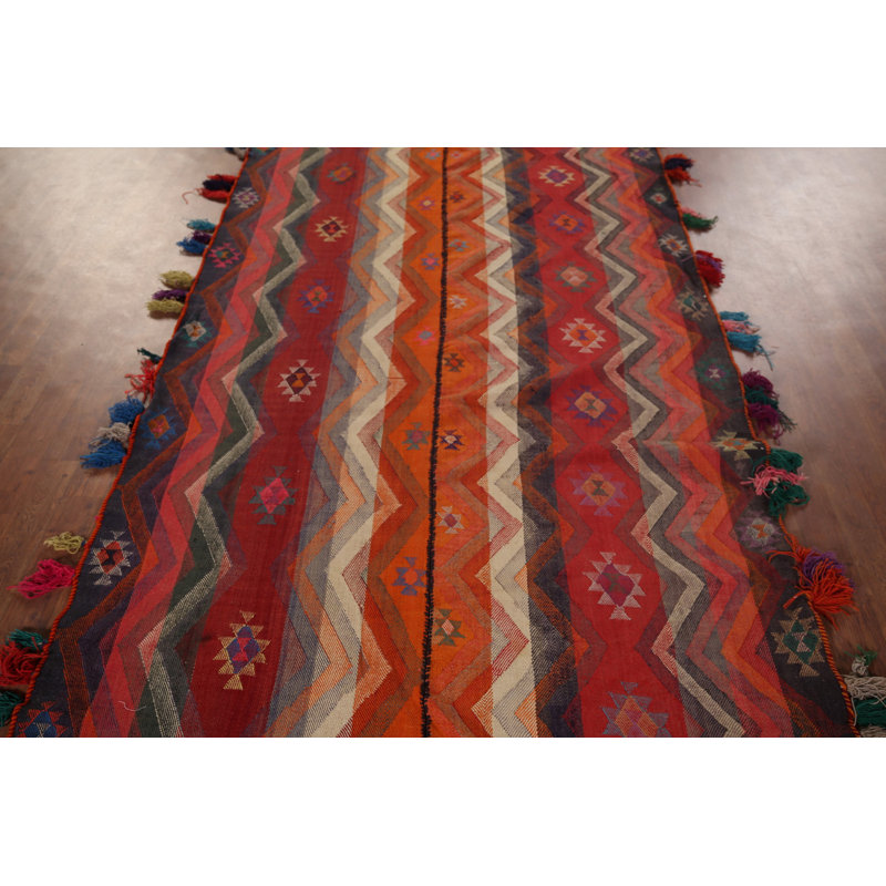 Tapis tribal Kilim Flat Weave 5 x 16