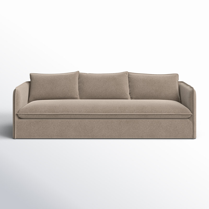 Andre Outdoor 3 - Seat Patio Sofa, Alessi Fawn