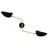 Racer Solid Brass Plug-in Swing Arm Sconce