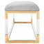 Banc en acier inoxydable Aaltsje-1203685780