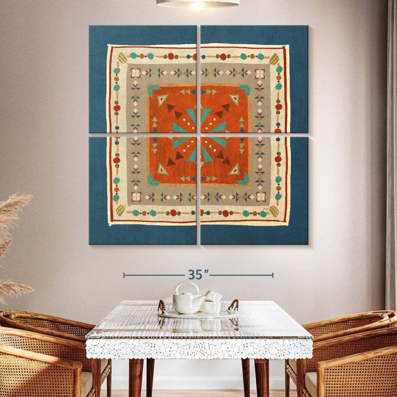 Lelar Southwest At Heart Tile V, H 50 po x l 50 po
