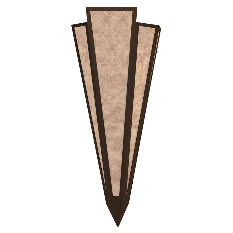Brum 2 - Light Flush Mounted Sconce, Timeless Bronze