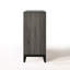 Commode 6 tiroirs Valdemar, finition gris patiné