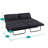 Gesko Convertible Ottoman, Large Ottoman Coffee Table, 4-in-1 sofa bed, Sleeper Chair Bed-292013210