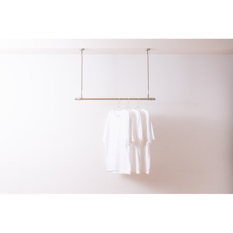 Ceiling-Mounted Drying Rack Copper