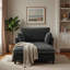Chaise longue moderne avec coussins-994204104