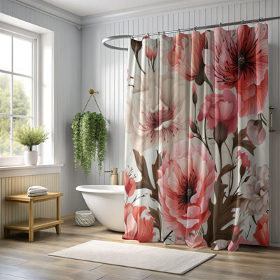 Sweet Carnation - Premium Shower Curtain