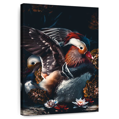 Dark Mandarin Ducks