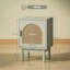 35cm W Manufactured Wood Bedside Table