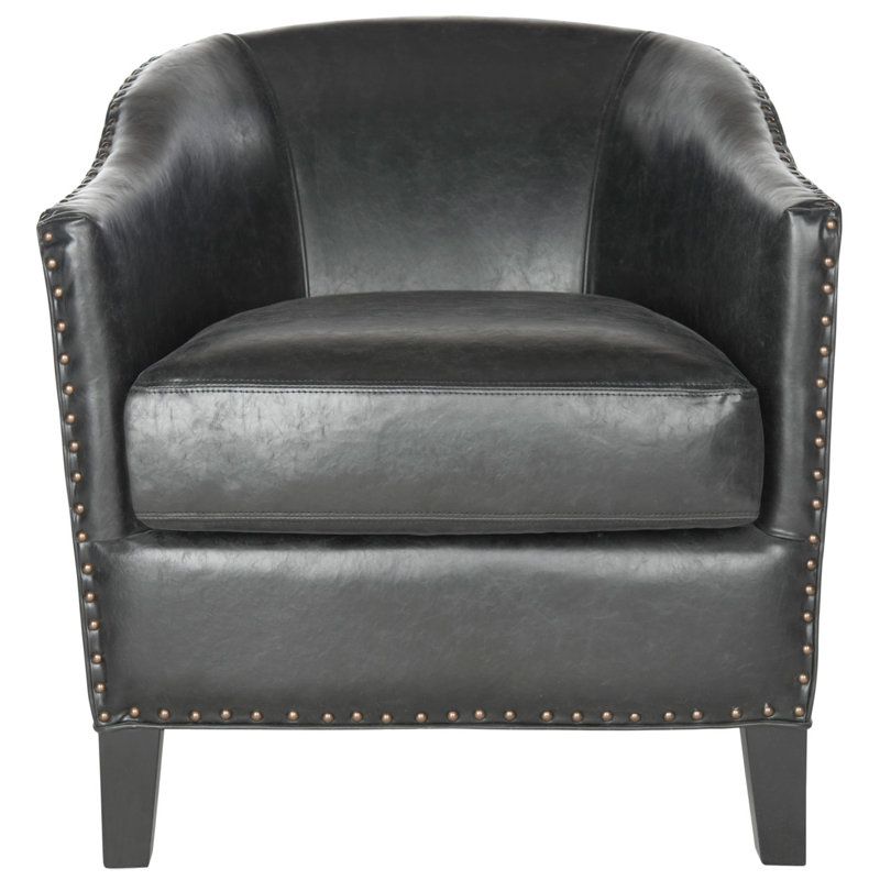 Fauteuil demi-tonneau de 28,9 po de large Philpott