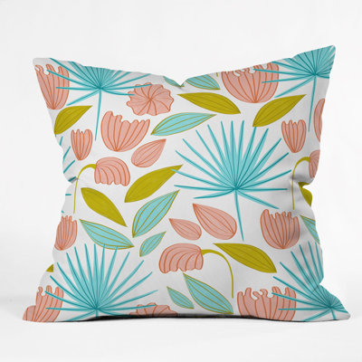 Coussin décoratif intérieur/extérieur floral divine