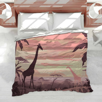 Édredon girafe AnimalCotton