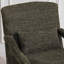 Chaise d'appoint rembourrée avec repose-pieds et pieds tournés en bois-554792875