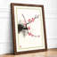 Spring Blossom Branch Japandi - Framed Print-1839375596-1839375600