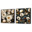 Savoy - Ensemble de 2 collages floraux carrés-101855963-101855965