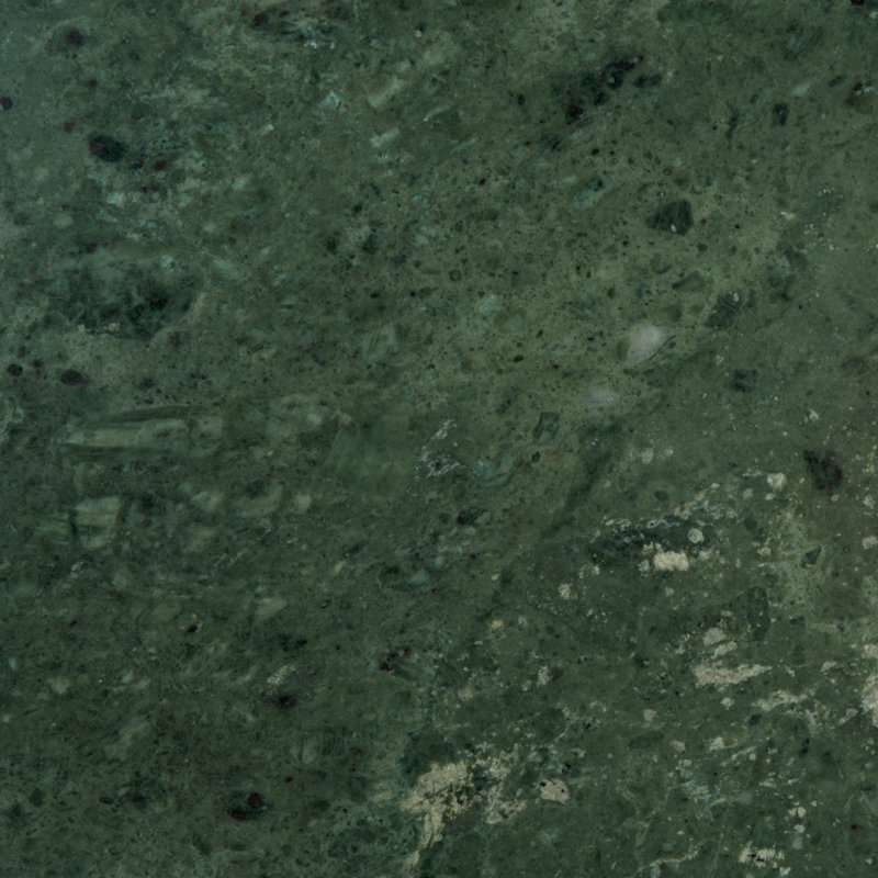 Devlin Marble Drink Table, Dark Green