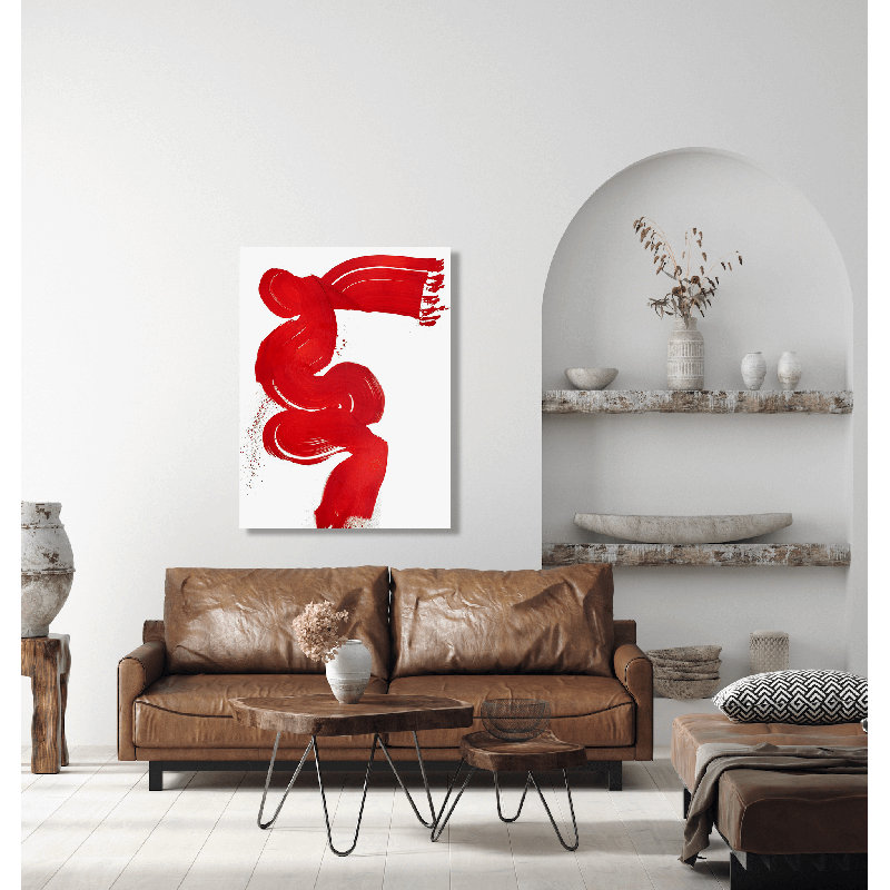 Red Current II By John Beard - Gallery Wrapped Canvas Print Print by John Beard, Black Framed Canvas, 40" H x 30" W x 1.75" D