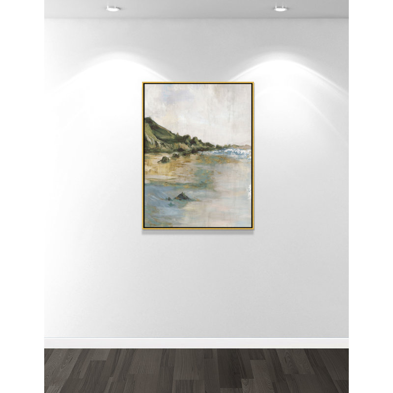 «Cordoba Tide’s Edge» par, H 41,5 po x l 31,5 po, Doré