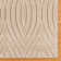 Conway Beige Solid Geometric Textured High-Low Area Rug