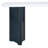 Narrow Console Table With Oval Marble Top, Curved Legs And Triangular-designed Base-534042535