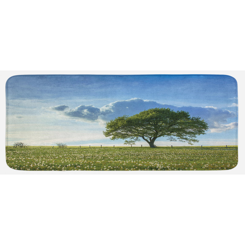 Traditional Polyester Kitchen Mat