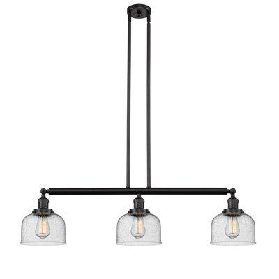 Bell - 3 Light 41" - Stem Hung Island Light