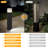 Light Outdoor Pathway LED Lights E26 (Not Include) Modern Garden Lights Landscape Lighting-65084084-63871260