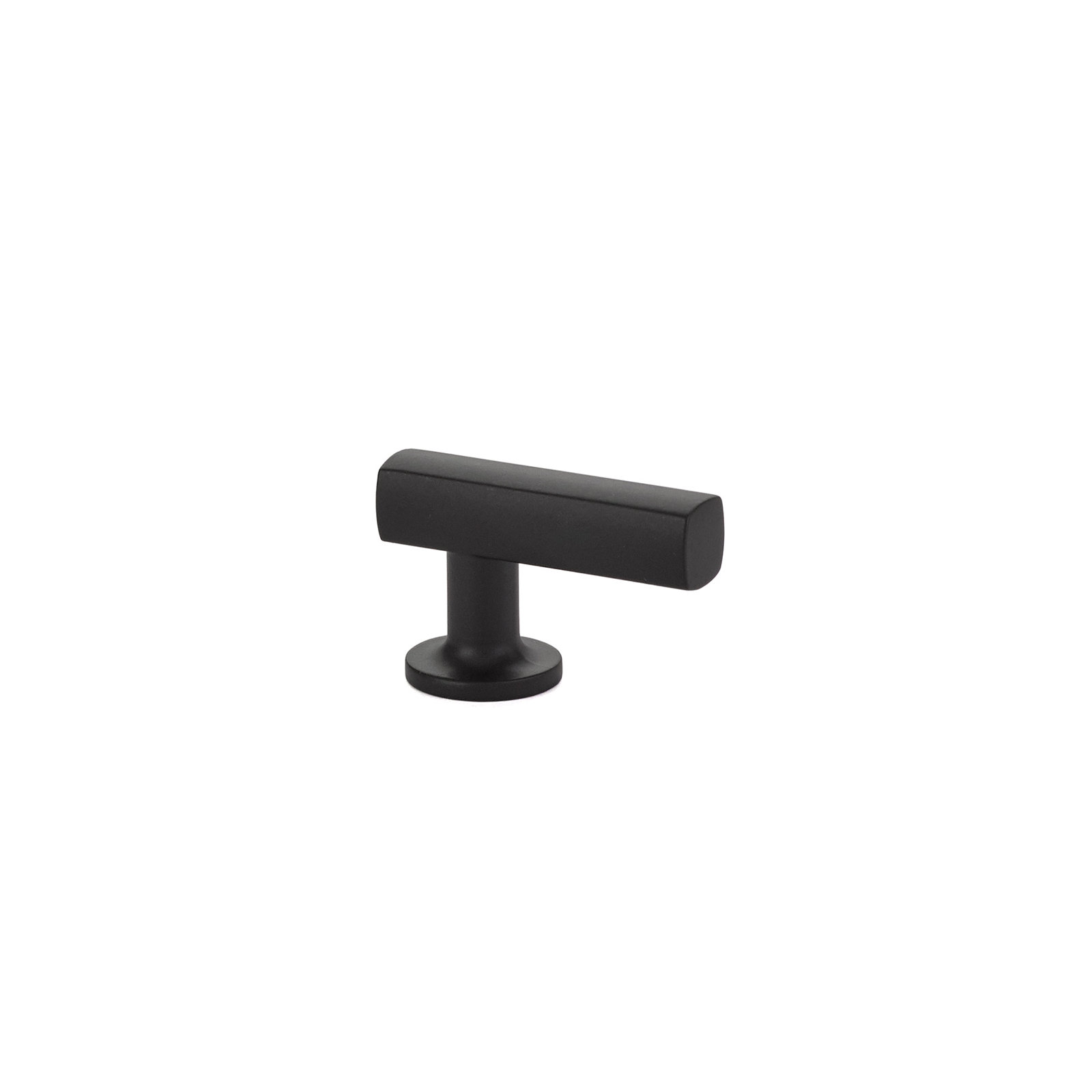 Urban Modern Bar Knob Knob, Flat Black
