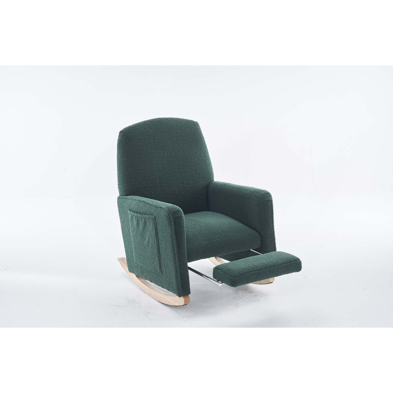 Chaise berçante Teddy, Vert