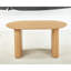 Table de salle à manger sur pied extensible pour 4 à 6 personnes
