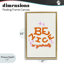 Cadre flottant Be Nice To Yourself, design par Indira Prieto | IndySign-853123504-853123506