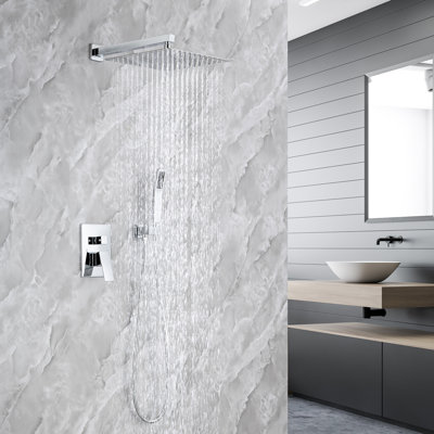 Système de douche complet avec valve brute