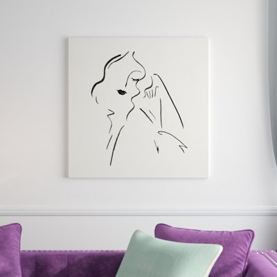 Simple Study II by Victoria Borges - Wrapped Canvas Print