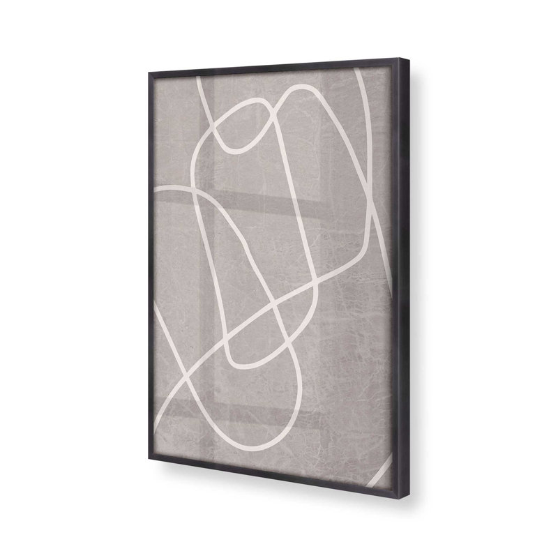 Silent Journey v2, Papier photo encadré zinc vieilli, H 15,25 po x l 12,25 po x P 1,25 po