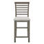 Ensemble de table de bar Xyora Retro avec chaises ergonomiques et rangement compact