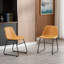 Chaise d'appoint revêtue de similicuir Davey-386379606