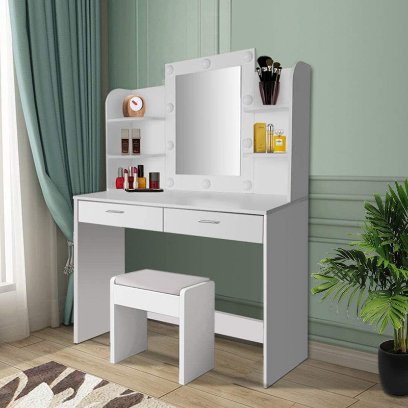 Germo Dressing Table with Mirror