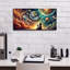 «Bubbles Universe» par Rey Klimt, art mural sur toile-1290941047