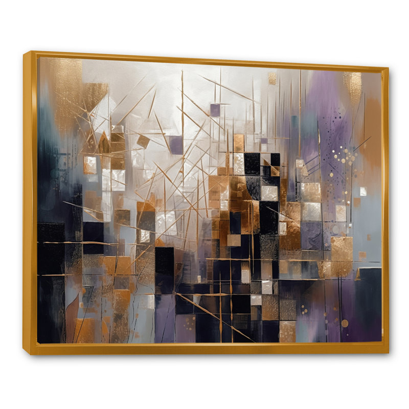 «Soft Color Composition I», reproductions d'art mural géométrique moderne, H 12 po x l 20 po x P 1 po
