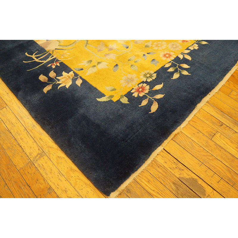 Tapis antique chinois Art Deco