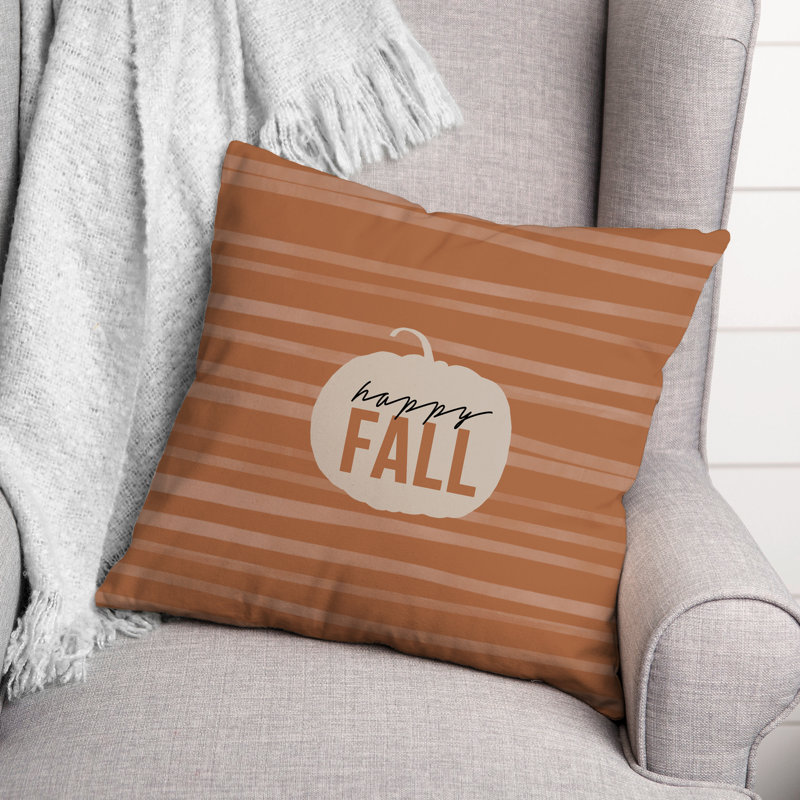Housse de coussin Happy Insert, 18 po x 18 po