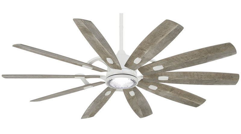 Barn 65'' Ceiling Fan with LED Lights