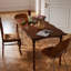 Table de salle à manger rectangulaire brune pour salle à manger / cuisine-685898471
